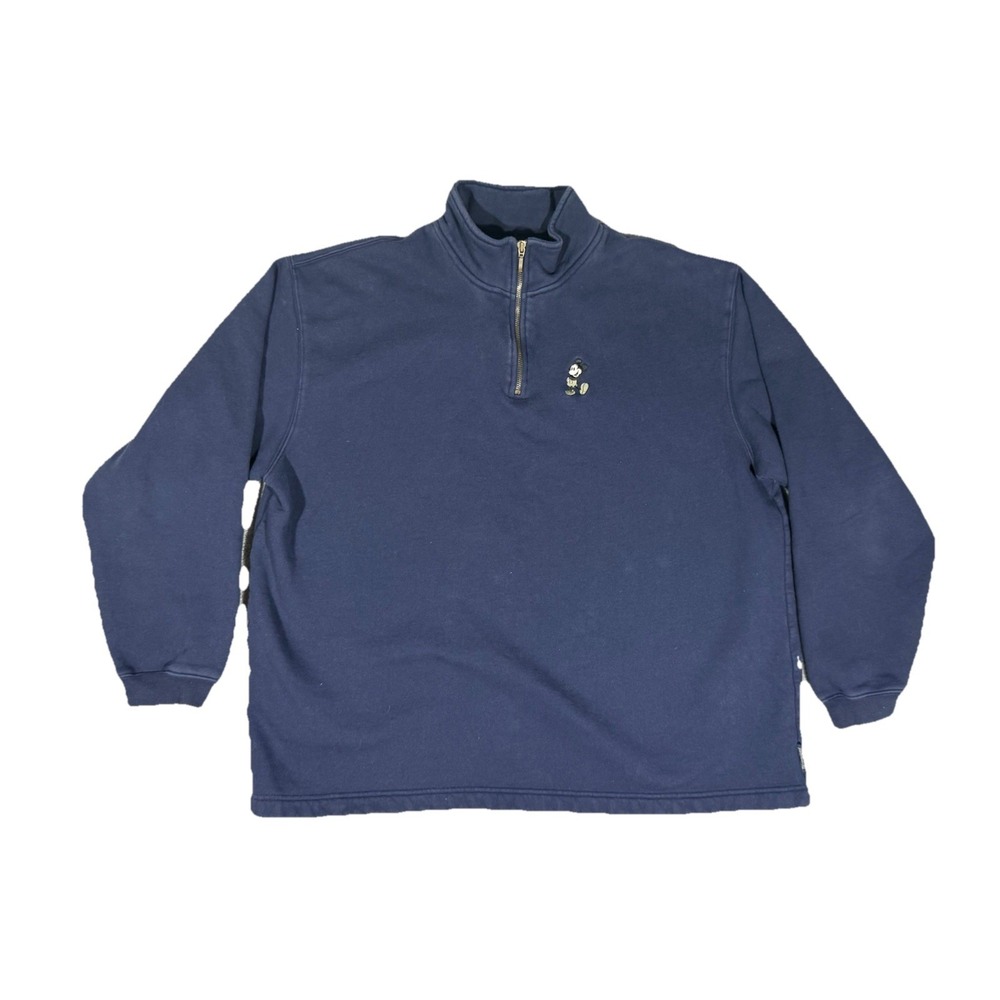 Disneyland resort XXL‎ Navy Sweatshirt With Embroidered Mickey Mouse